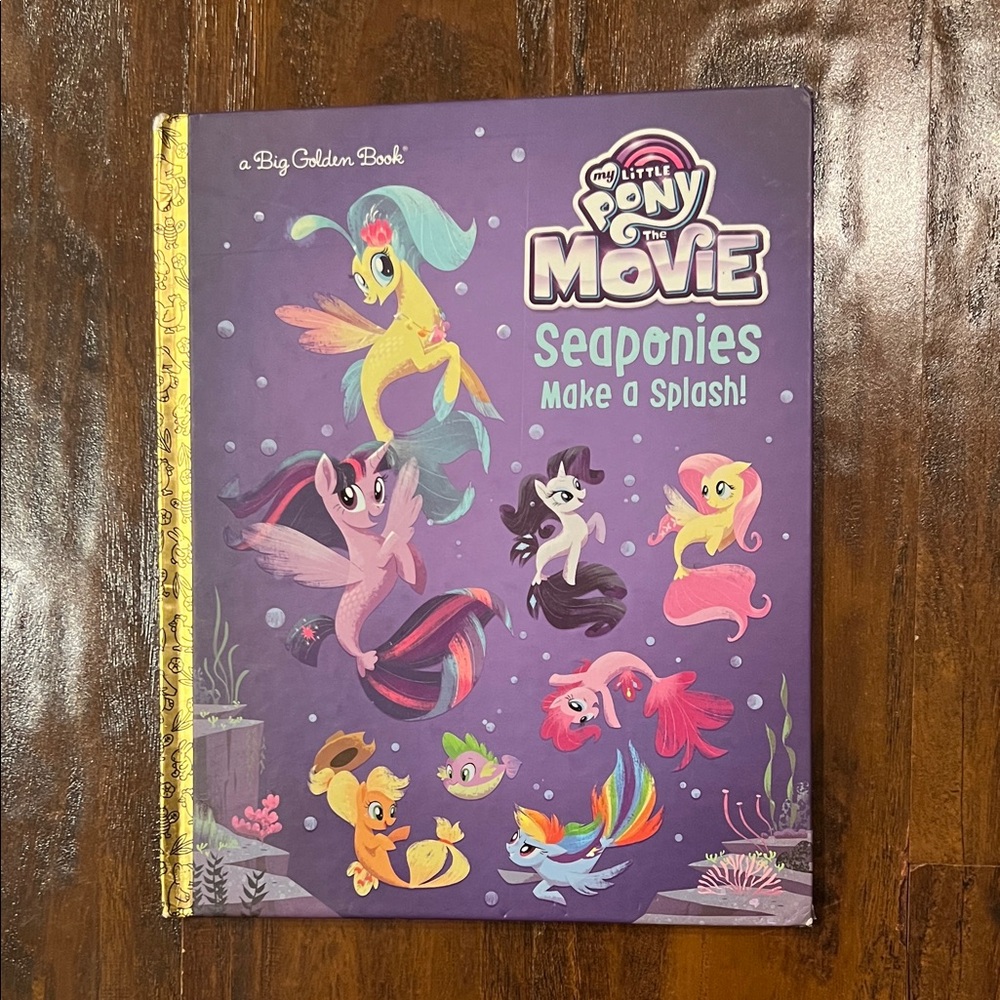5/$10 Kids Picture Books | My Little Pony The Movie Seaponies Make a Splash